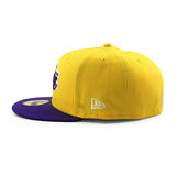 ニューエラ キャップ 59FIFTY ロサンゼルス レイカーズ NBA TEAM BASIC FITTED CAP GOLD