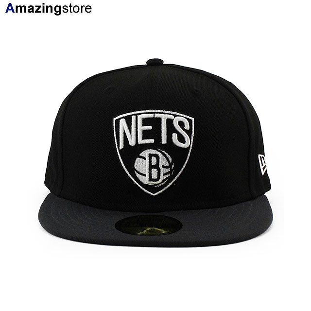 ニューエラ キャップ 59FIFTY ブルックリン ネッツ NBA TEAM BASIC FITTED CAP BLACK