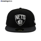 ニューエラ キャップ 59FIFTY ブルックリン ネッツ NBA TEAM BASIC FITTED CAP BLACK