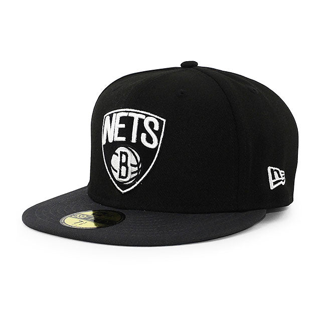 ニューエラ キャップ 59FIFTY ブルックリン ネッツ NBA TEAM BASIC FITTED CAP BLACK