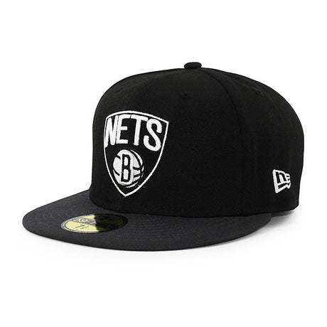 ニューエラ キャップ 59FIFTY ブルックリン ネッツ NBA TEAM BASIC FITTED CAP BLACK