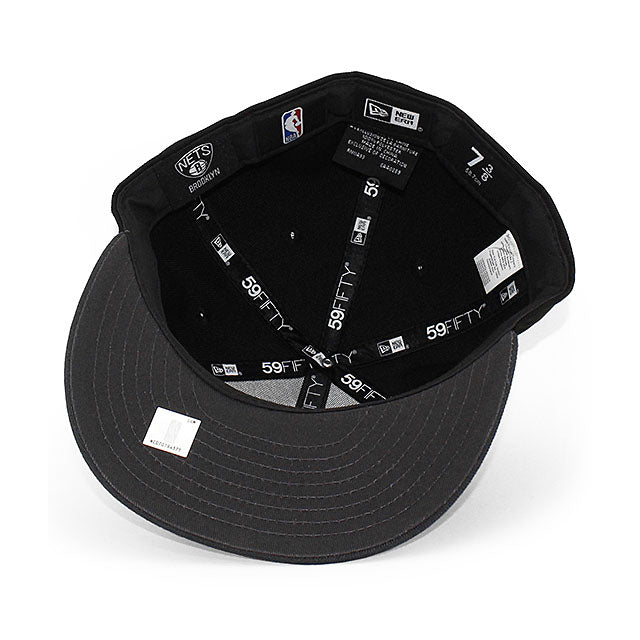 ニューエラ キャップ 59FIFTY ブルックリン ネッツ NBA TEAM BASIC FITTED CAP BLACK