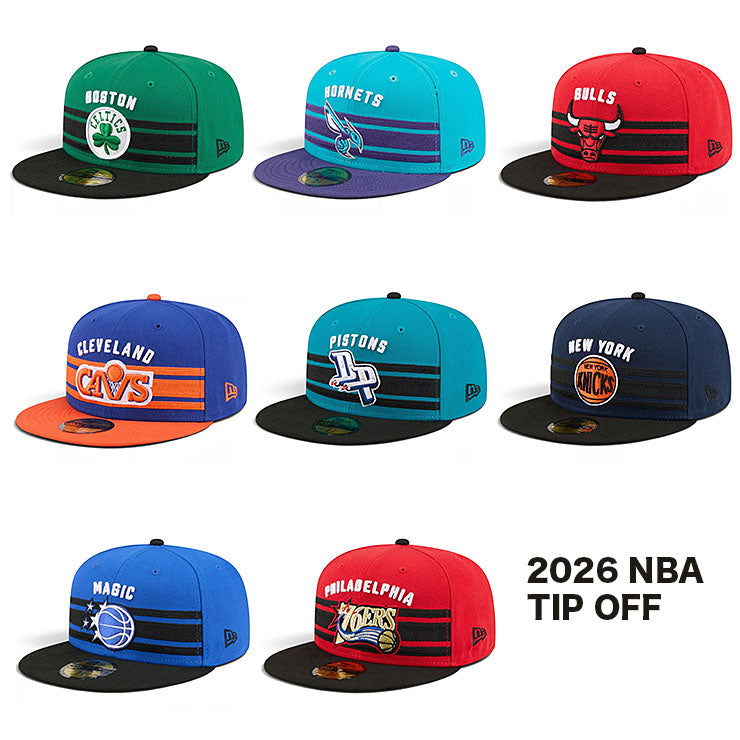 2026 NBA ティップオフモデル ニューエラ キャップ 59FIFTY NBA EASTERN CONFERENCE TIP OFF FITTED CAP