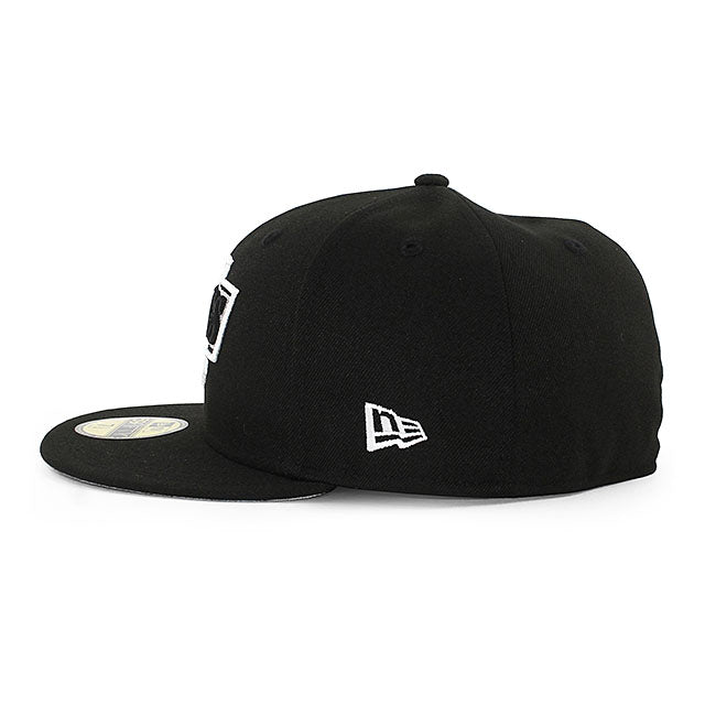 ニューエラ キャップ 59FIFTY ロサンゼルス キングス NHL TEAM BASIC FITTED CAP BLACK