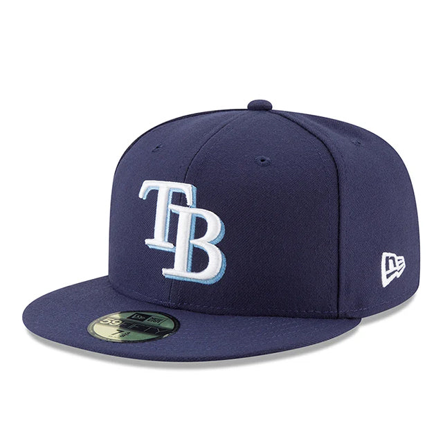 ニューエラ キャップ 59FIFTY タンパベイ レイズ MLB ON-FIELD AUTHENTIC GAME FITTED CAP NAVY