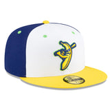 海外取寄 ニューエラ キャップ 59FIFTY サバンナ バナナズ ALTENATE FITTED CAP WHITE-BLUE
