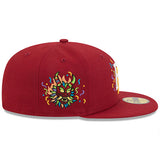 ニューエラ キャップ 59FIFTY WBC ドミニカ共和国 2026 WORLD BASEBALL CLASSIC COUNTRY CONNECT FITTED CAP BURGUNDY