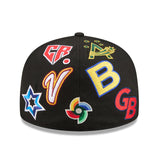 ニューエラ キャップ 59FIFTY WBC 2026 WORLD BASEBALL CLASSIC ALL-OVER FITTED CAP BLACK