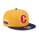 ニューエラ キャップ 59FIFTY WBC コロンビア 2026 WORLD BASEBALL CLASSIC FITTED CAP GOLD