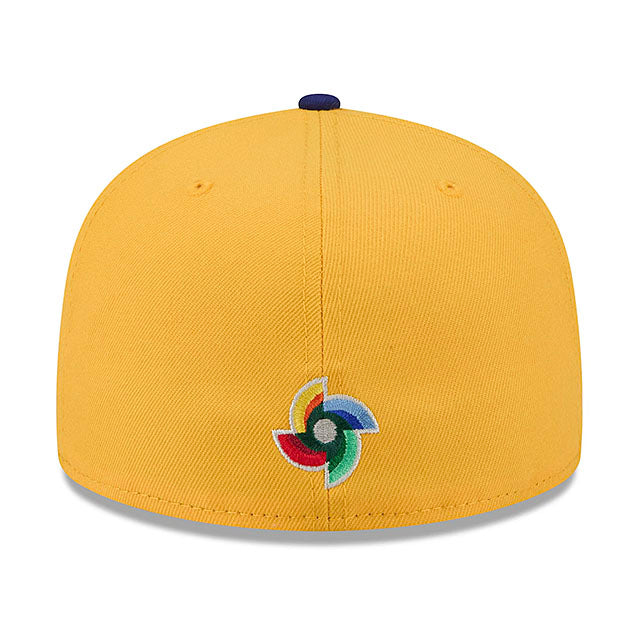 ニューエラ キャップ 59FIFTY WBC コロンビア 2026 WORLD BASEBALL CLASSIC FITTED CAP GOLD