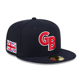 ニューエラ キャップ 59FIFTY WBC イギリス 2026 WORLD BASEBALL CLASSIC FITTED CAP NAVY
