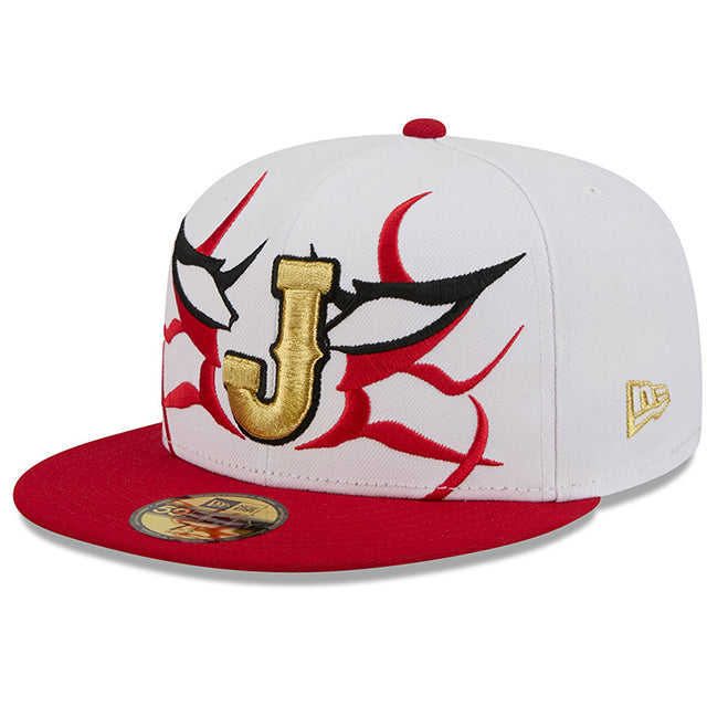 ニューエラ キャップ 59FIFTY WBC 日本 2026 WORLD BASEBALL CLASSIC COUNTRY CONNECT FITTED CAP WHITE-RED