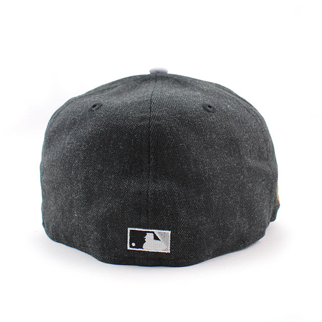 ニューエラ キャップ 59FIFTY シカゴ ホワイトソックス MLB 2005 WORLD SERIES GAME FITTED CAP HEATHER BLACK-GREY