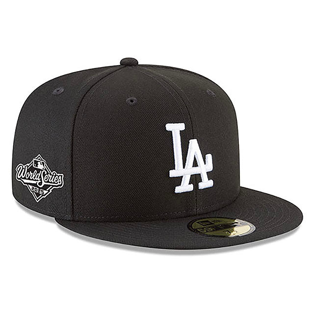 2025 ワールドシリーズモデル ニューエラ キャップ 59FIFTY ロサンゼルス ドジャース MLB WORLD SERIES FITTED CAP BLACK