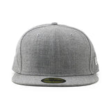 ニューエラ キャップ 59FIFTY BLANK BASIC FITTED CAP HEATHER GREY WHITE FLAG NEW ERA