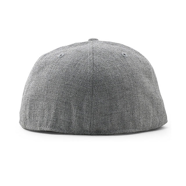 ニューエラ キャップ 59FIFTY BLANK BASIC FITTED CAP HEATHER GREY WHITE FLAG NEW ERA