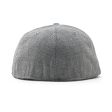 ニューエラ キャップ 59FIFTY BLANK BASIC FITTED CAP HEATHER GREY WHITE FLAG NEW ERA