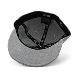 ニューエラ キャップ 59FIFTY BLANK BASIC FITTED CAP HEATHER GREY WHITE FLAG NEW ERA