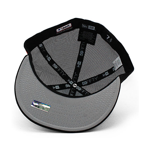 ニューエラ キャップ 59FIFTY サンフランシスコ ジャイアンツ MLB BATTING PRACTICE TRUCKER FITTED CAP BLKCK