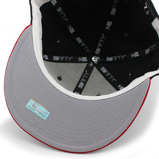 ニューエラ キャップ 59FIFTY セントルイス カージナルス MLB OLD AUTHENTIC 1999-2006 ALTERNATE FITTED CAP NAVY-RED