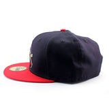 ニューエラ キャップ 59FIFTY セントルイス カージナルス MLB OLD AUTHENTIC 1999-2006 ALTERNATE FITTED CAP NAVY-RED