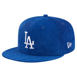 ニューエラ 59FIFTY ロサンゼルス ドジャース OLD SCHOOL CORDUROY SIDE-PATCH ROYAL BLUE