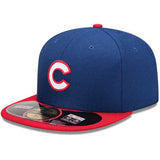 DEADSTOCK ニューエラ 59FIFTY シカゴ カブス MLB DIAMOND TECH 2014 BATTING PRACTICE FITTED CAP ROYAL-RED NEW ERA CHICAGO CUBS