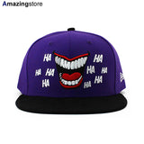 ニューエラ キャップ 59FIFTY DCコミックス ジョーカー LAUGH OUT LOUD FITTED CAP PURPLE