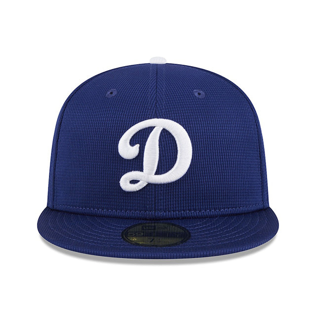 ニューエラ キャップ 海外取寄  59FIFTY ロサンゼルス ドジャース 2024 MLB BATTING PRACTICE BP FITTED CAP ROYAL BLUE