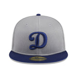 ニューエラ キャップ 海外取寄  59FIFTY ロサンゼルス ドジャース 2024 MLB BATTING PRACTICE BP FITTED CAP GRAY