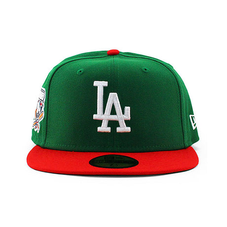 UNDEFEATEDコラボ ニューエラ ロサンゼルス ドジャース 59FIFTY MLB COLLABO FITTED CAP GREEN