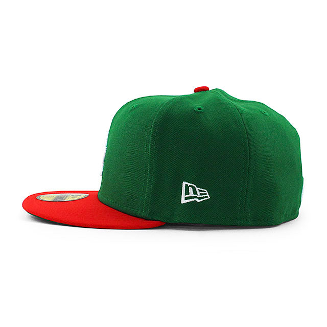 UNDEFEATEDコラボ ニューエラ ロサンゼルス ドジャース 59FIFTY MLB COLLABO FITTED CAP GREEN