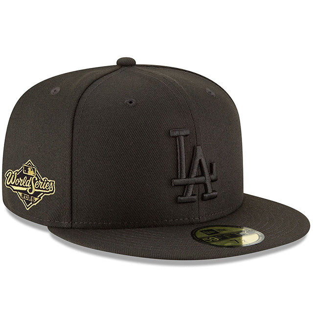 2025 ワールドシリーズモデル ニューエラ キャップ 59FIFTY ロサンゼルス ドジャース MLB WORLD SERIES FITTED CAP BLACKOUT