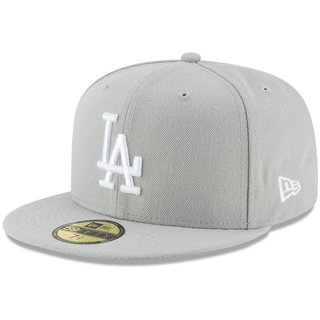 2025 ワールドシリーズモデル ニューエラ キャップ 59FIFTY ロサンゼルス ドジャース MLB WORLD SERIES  FITTED CAP GREY-WHITE