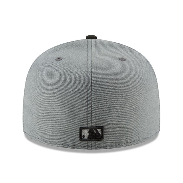 2025 ワールドシリーズモデル ニューエラ キャップ 59FIFTY ロサンゼルス ドジャース MLB WORLD SERIES FITTED CAP GREY-BLACK