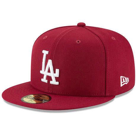 2025 ワールドシリーズモデル ニューエラ キャップ 59FIFTY ロサンゼルス ドジャース MLB WORLD SERIES FITTED CAP BURGUNDY-WHITE