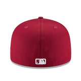 2025 ワールドシリーズモデル ニューエラ キャップ 59FIFTY ロサンゼルス ドジャース MLB WORLD SERIES FITTED CAP BURGUNDY-WHITE