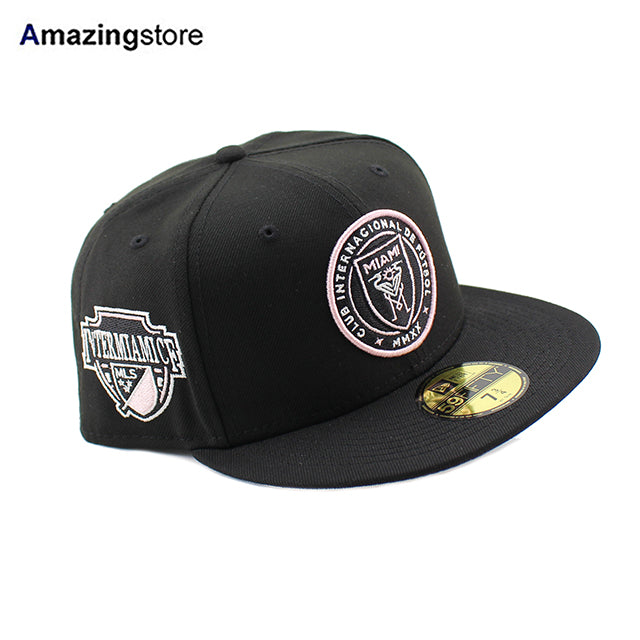 ニューエラ キャップ 59FIFTY インテル マイアミ MLS FITTED CAP BLACK / 国内外からニューエラ をはじめナイキ、クーパーズタウンボールキャップ等を中心に取り扱うベースボールキャップの専門店 / Amazingstore(アメイジングストア)