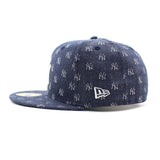 ニューエラ キャップ 59FIFTY ニューヨーク ヤンキース MLB JACQUARD FITTED CAP NAVY-CHROME