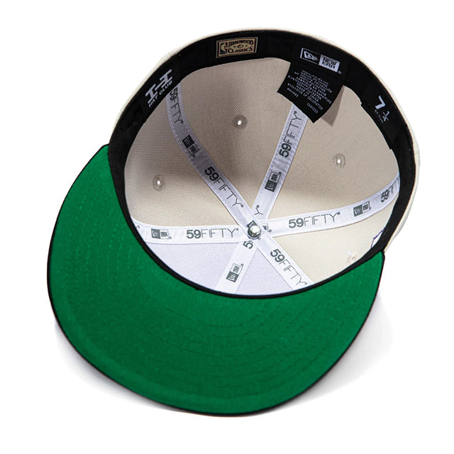 海外取寄 ニューエラ キャップ 59FIFTY ニューヨーク ニックス 50TH EMPIRE PATCH FITTED CAP OFF WHITE-WOODLAND CAMO