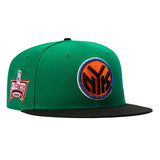 海外取寄 ニューエラ キャップ 59FIFTY ニューヨーク ニックス 2006 NBA ALL STAR GAME PATCH ALTERNATE FITTED CAP GREEN-BLACK