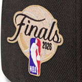 ニューエラ キャップ 59FIFTY ニューヨーク ニックス 2026 NBA FINALS SIDE PATCH FITTED CAP BLACK
