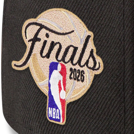 ニューエラ キャップ 59FIFTY ニューヨーク ニックス 2026 NBA FINALS SIDE PATCH FITTED CAP BLACK