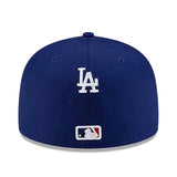 カタカナロゴ 海外取寄 ニューエラ キャップ 59FIFTY ロサンゼルス ドジャース HYPERFLY FITTED CAP ROYAL BLUE
