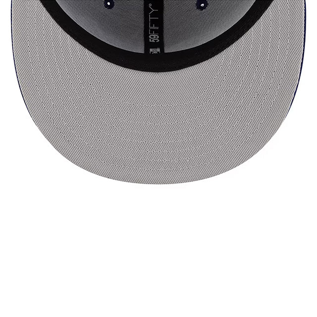 カタカナロゴ 海外取寄 ニューエラ キャップ 59FIFTY ロサンゼルス ドジャース HYPERFLY FITTED CAP ROYAL BLUE