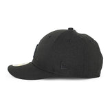 ニューエラ キャップ 59FIFTY ロサンゼルス ドジャース MLB TEAM BASIC LOW CROWN FITTED CAP BLACKOUT