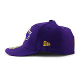 ニューエラ キャップ 59FIFTY ロサンゼルス レイカーズ NBA TEAM BASIC LC LOW CROWN FITTED CAP PURPLE NEW ERA LOS ANGELES LAKERS