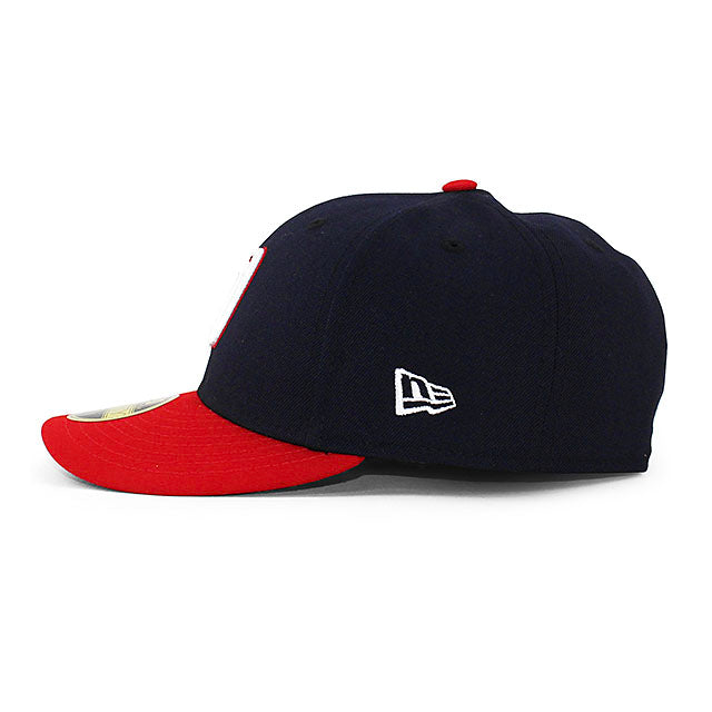 ニューエラ キャップ 59FIFTY ワシントン ナショナルズ MLB ON FIELD AUTHENTIC ALT LC LOW CROWN FITTED CAP LP NAVY