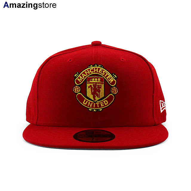 ニューエラ キャップ 59FIFTY マンチェスター ユナイテッド FC PREMIER LEAGUE FITTED CAP RED