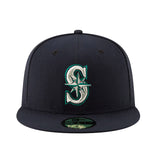 イチローモデル HALL OF FAME コレクション ニューエラ キャップ 59FIFTY シアトル マリナーズ 2025 NATIONAL BASEBALL HALL OF FAME FITTED CAP NAVY